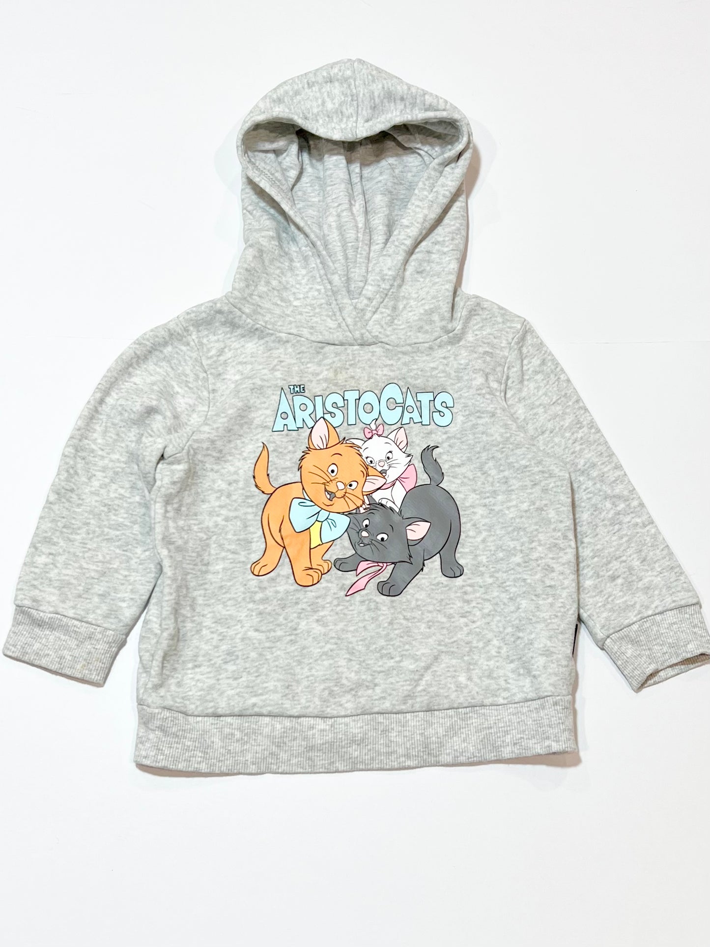 Grey Aristocats hoodie - Size 2