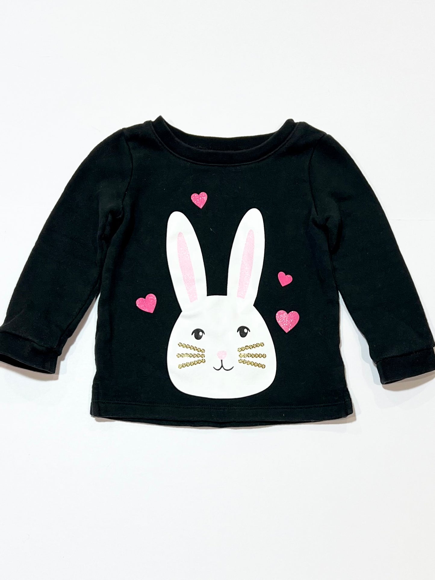 Black bunny sweater - Size 2