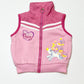 Pink fleece vest - Size 2