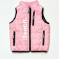 Pink puffer vest - Size 2-3