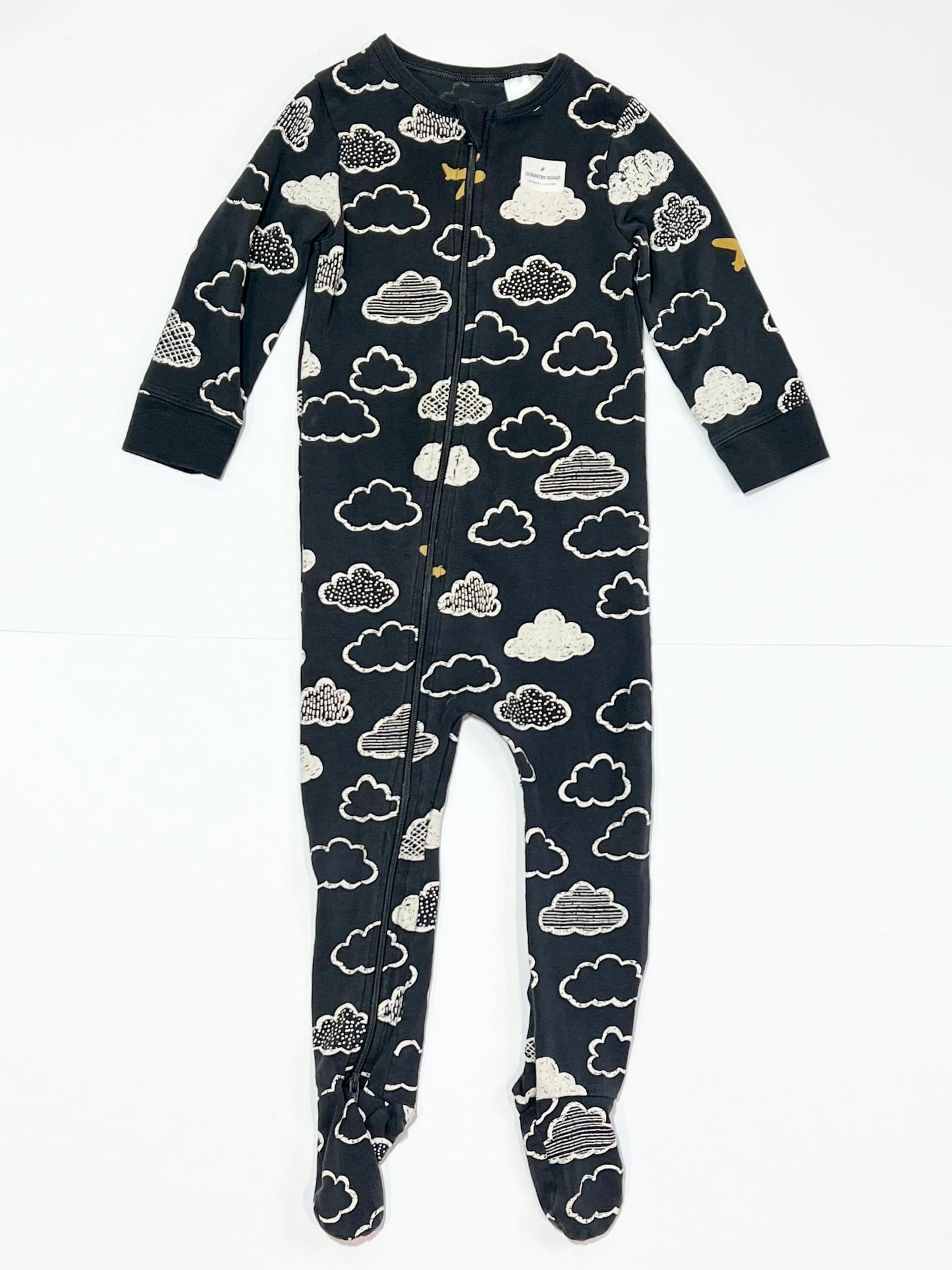 Clouds zip onesie - Size 1