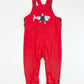 Shark jersey overalls - Size 9-12 months