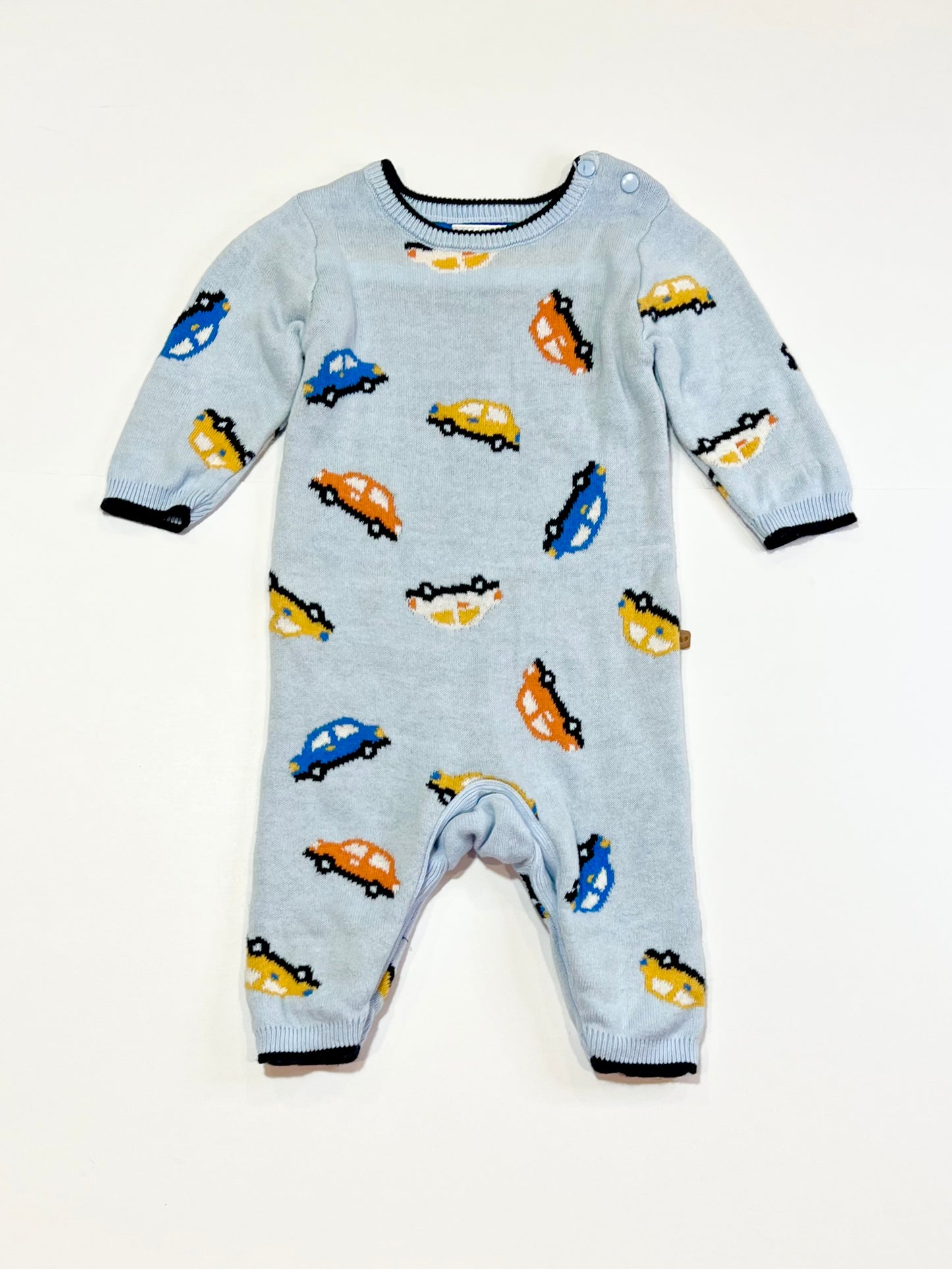 Cars knit onesie - Size 000