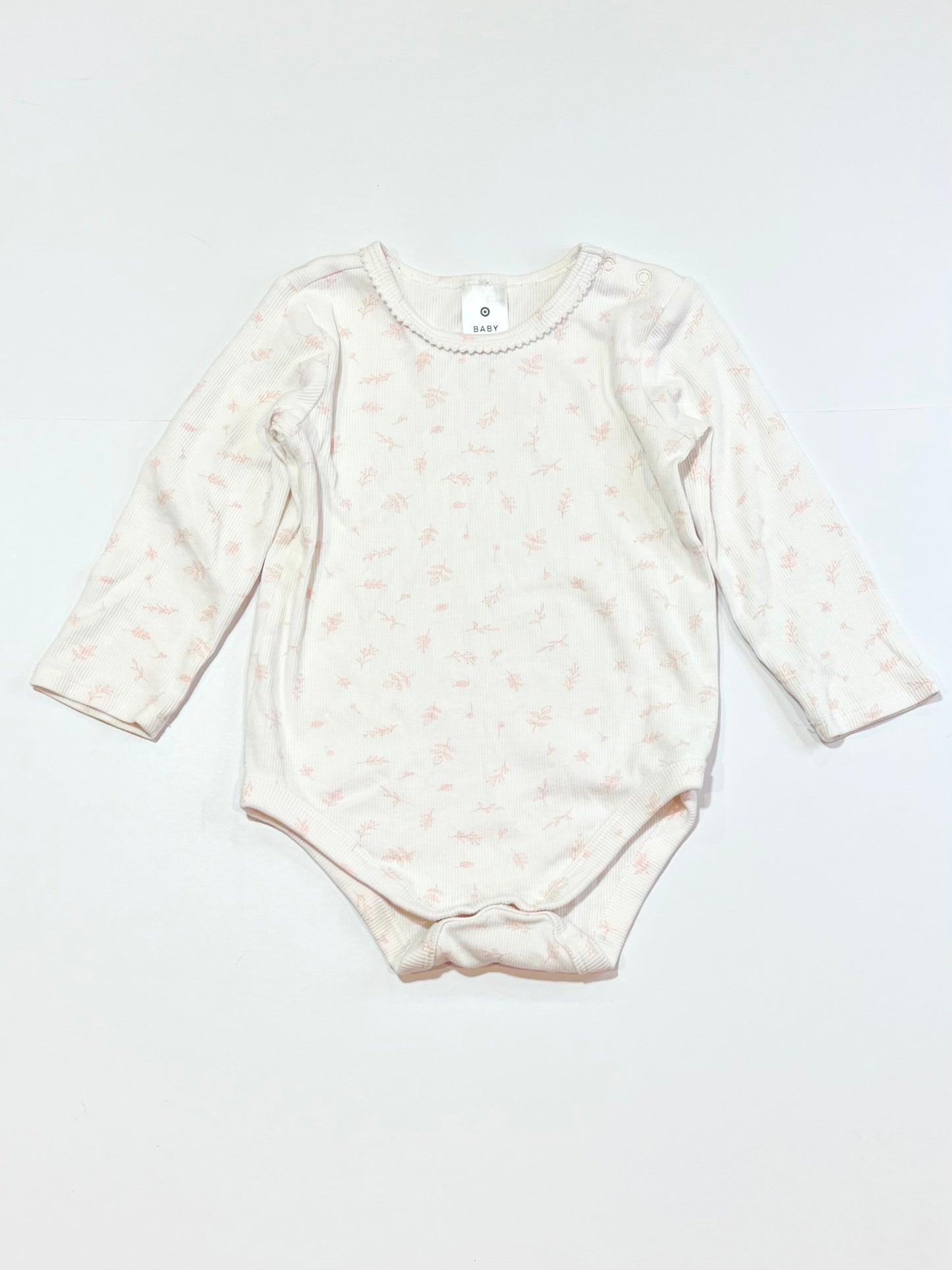 Ribbed leafy bodysuit - Size 1