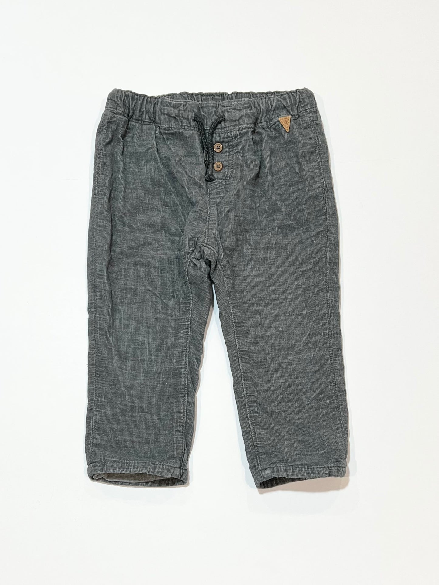 Grey corduroy pants - Size 1