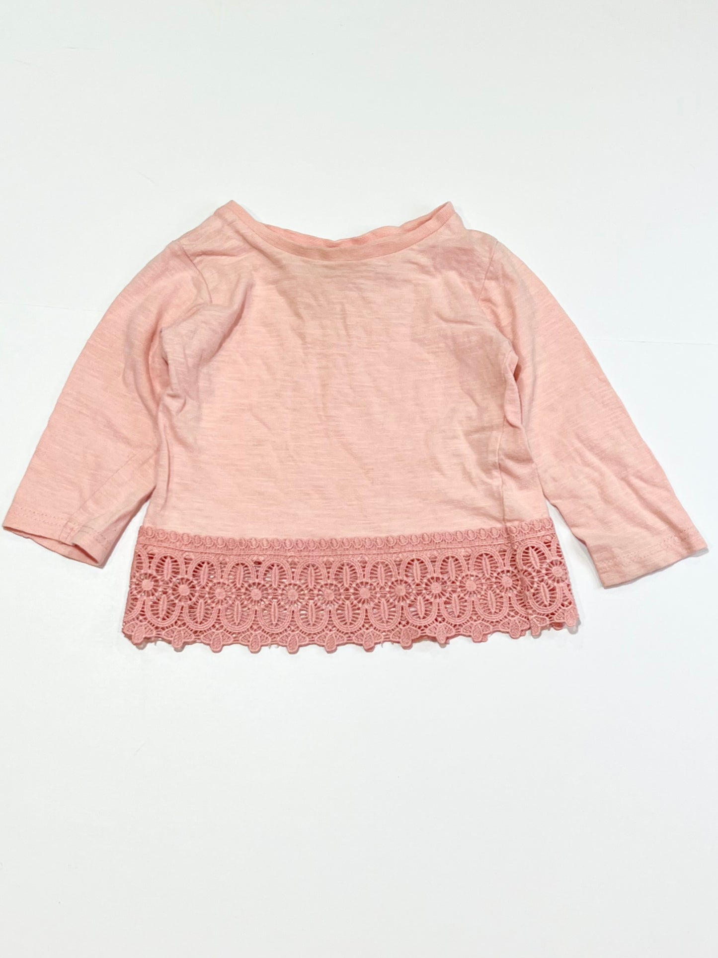 Pink lace top - Size 1
