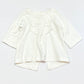 White bow top - Size 1