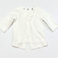 White bow top - Size 1