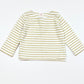 Gold striped top - Size 1