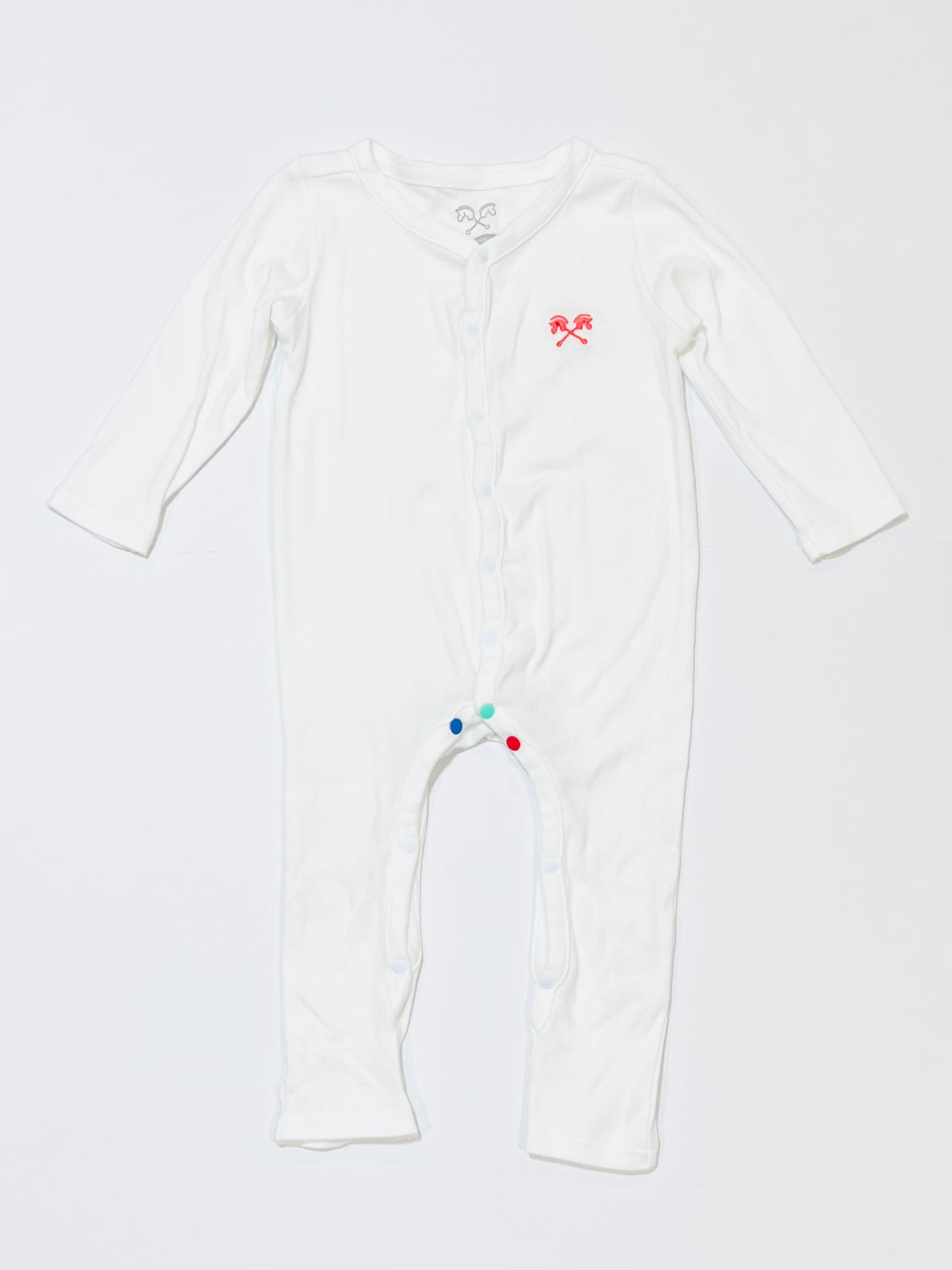 White onesie - Size 1