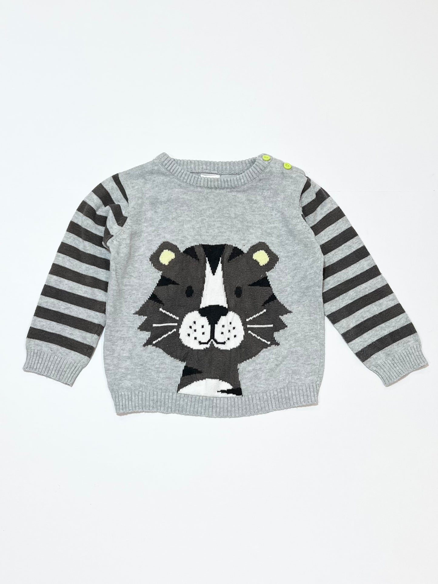 Tiger knit jumper - Size 1