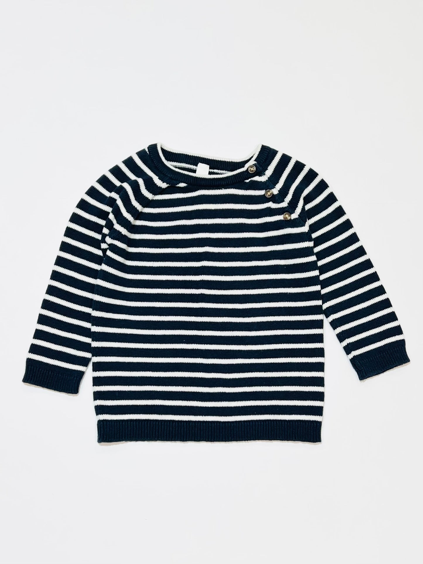 Striped knit jumper - Size 1