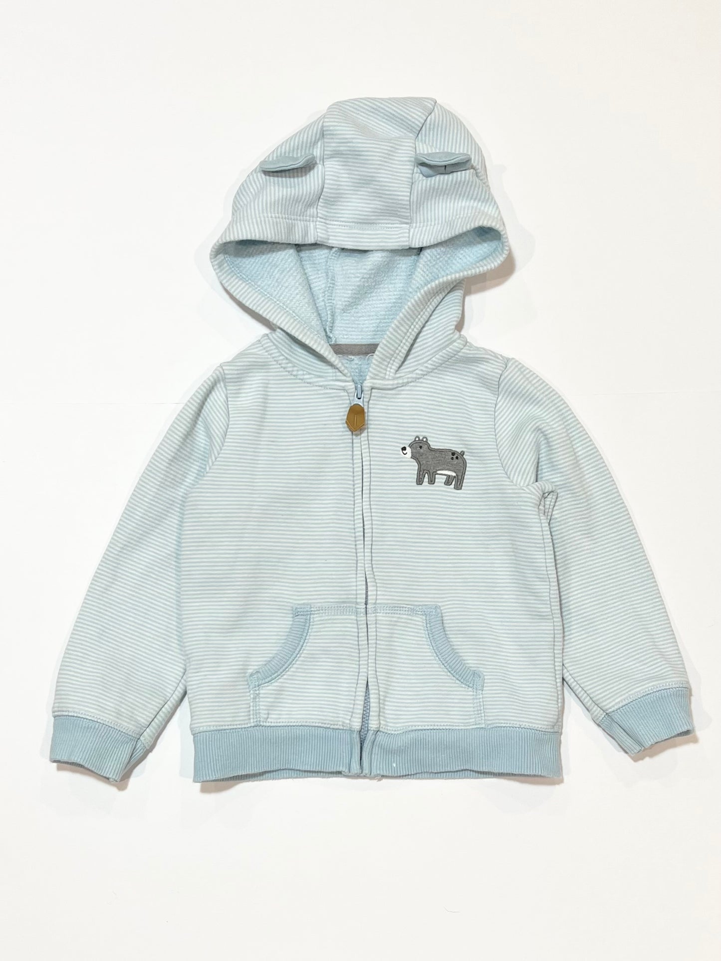 Striped zip hoodie - Size 1