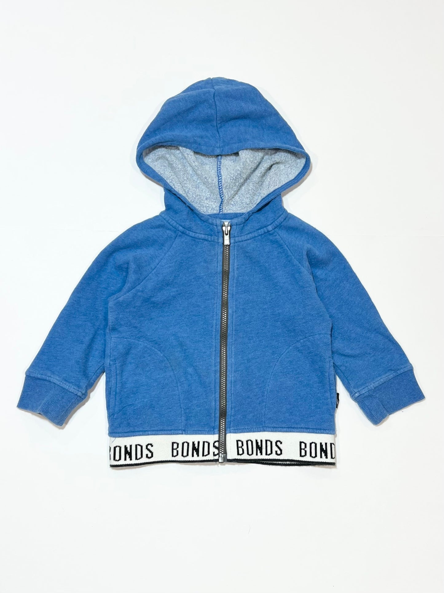 Blue zip hoodie - Size 1