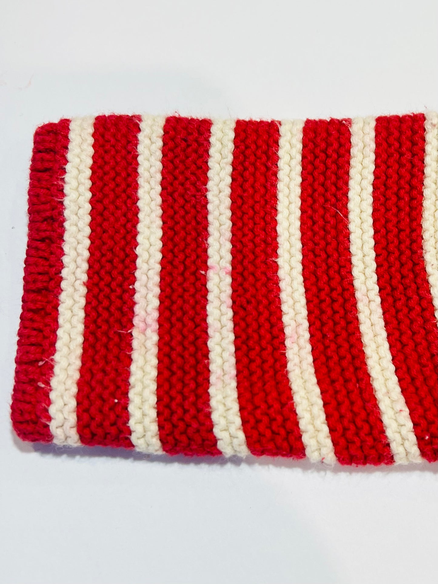 Striped knit hooded jacket - Size 1