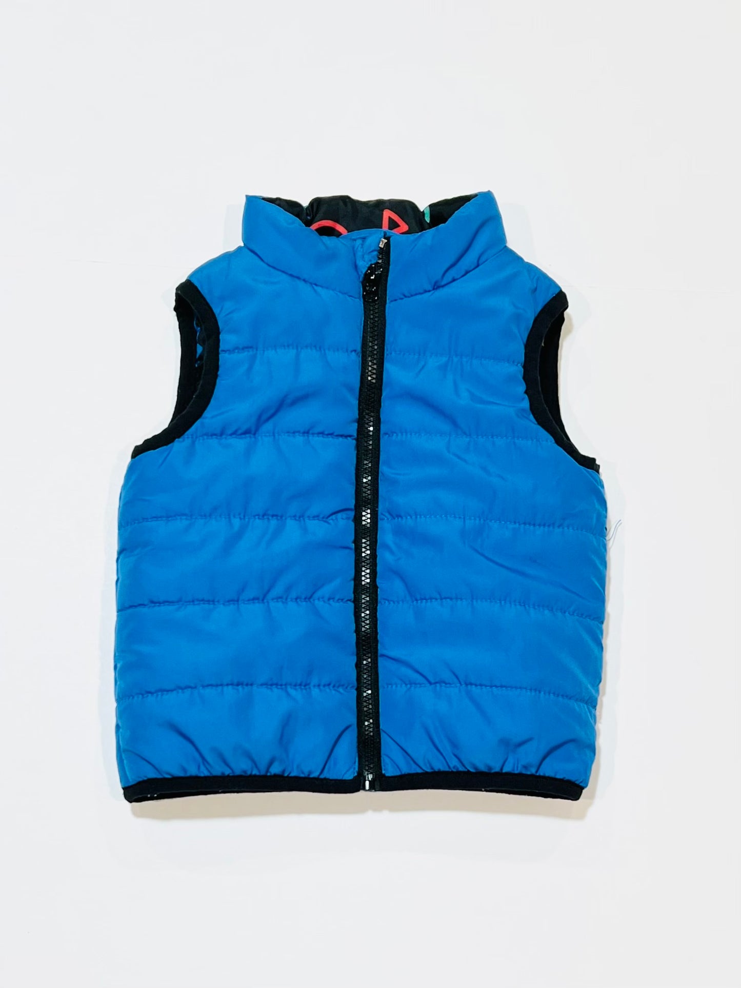 Blue puffer vest - Size 1