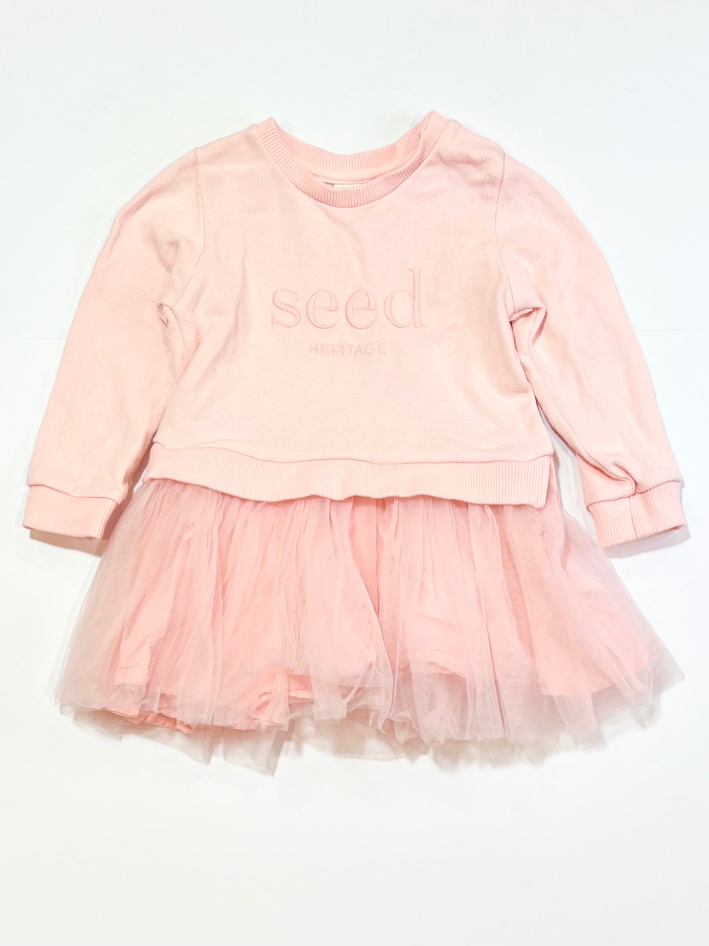 Pink tutu dress - Size 1