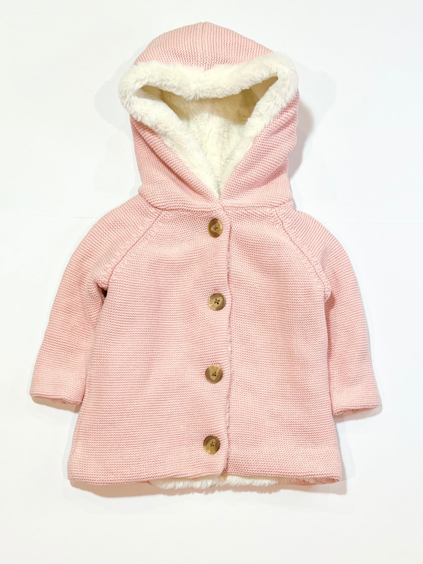 Pink knit jacket - Size 1