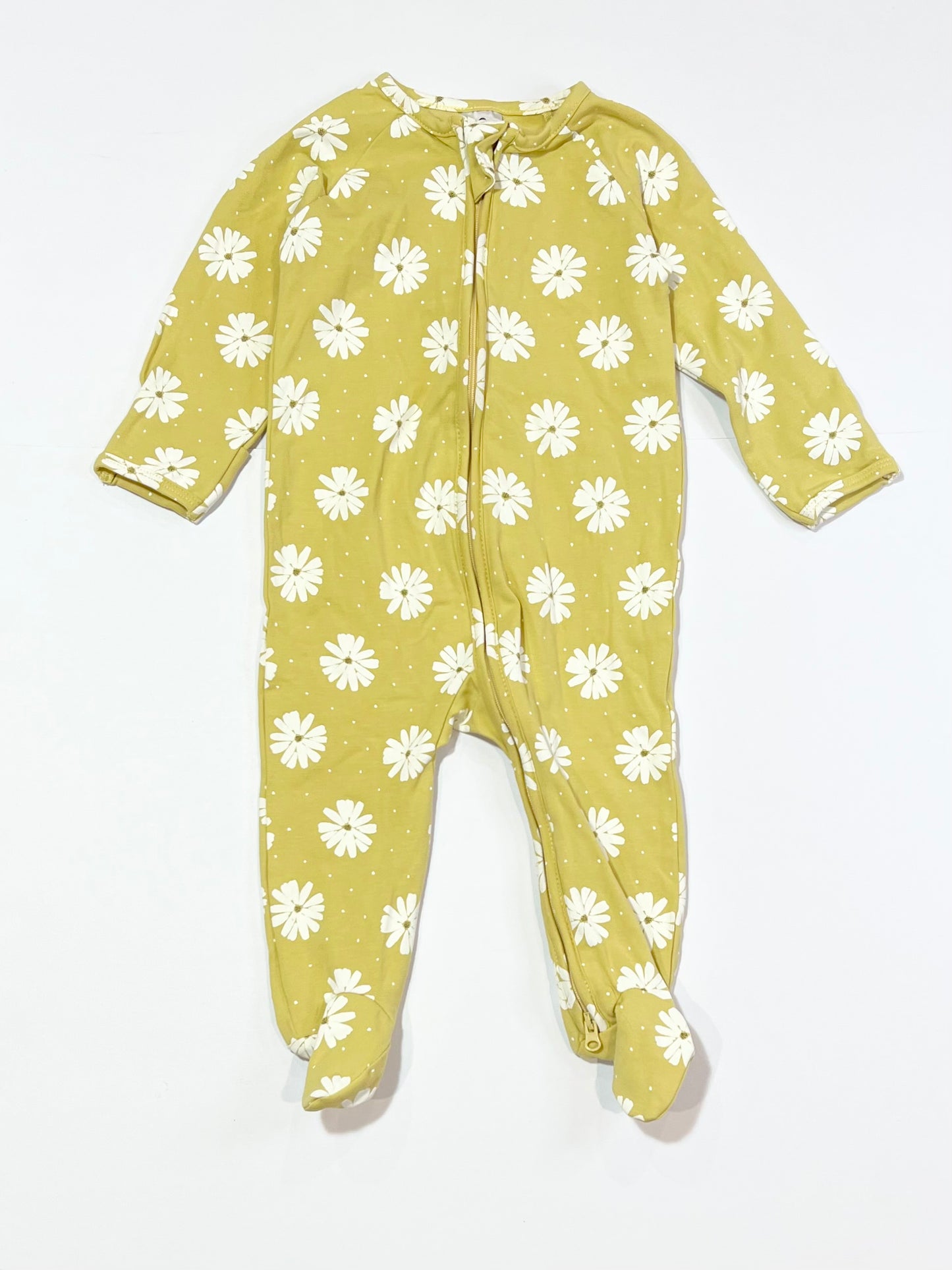 Floral zip onesie - Size 0