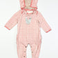 Checkered bunny onesie - Size 0