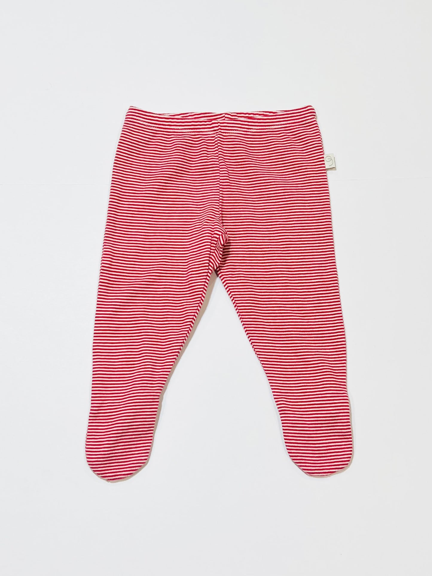 Striped footed pants - Size 0