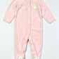 Pink terry mouse onesie - Size 6-9 months