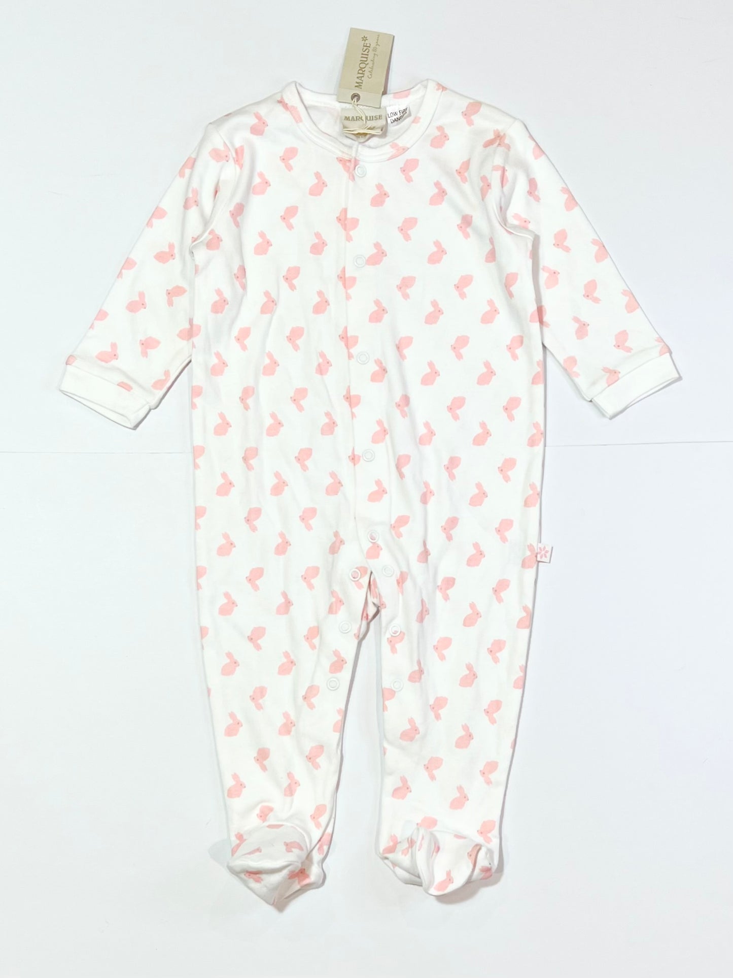 Pink bunny onesie brand new - Size 0
