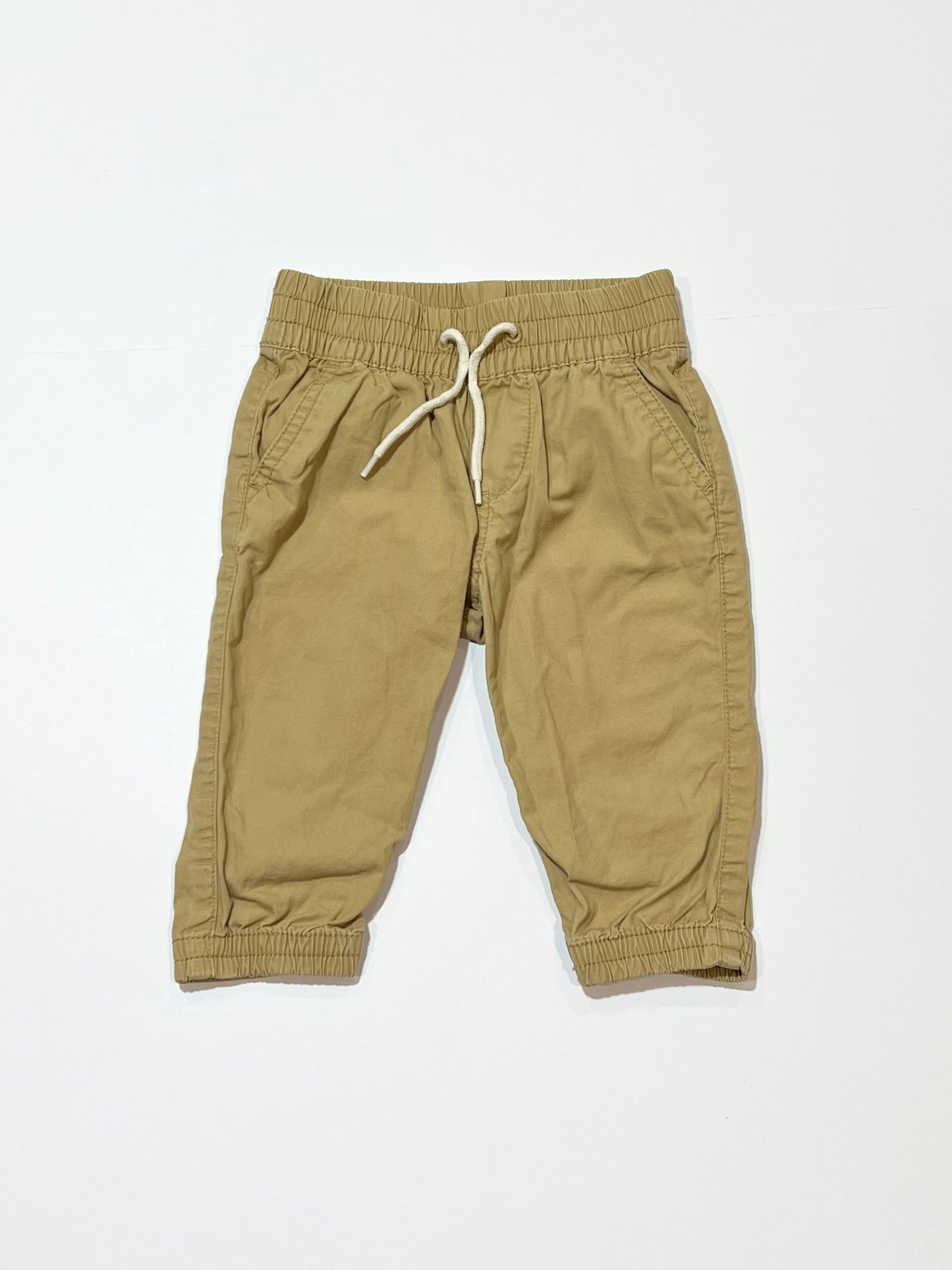 Tan cotton pants - Size 0