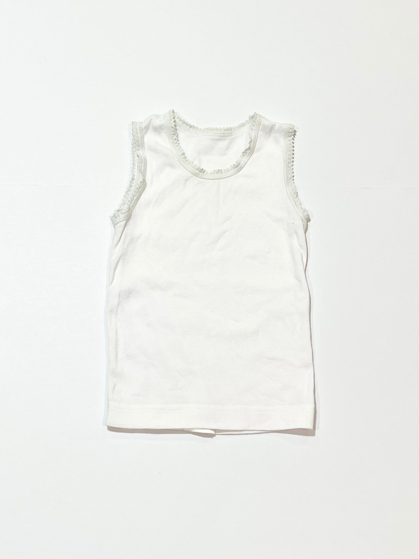 Lace trim singlet - Size 0