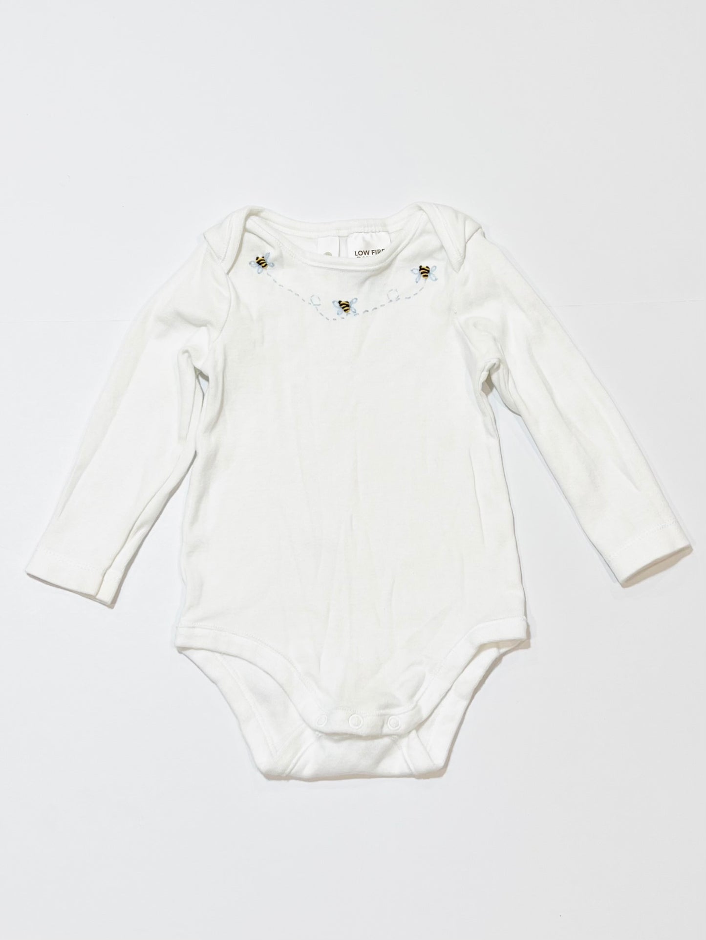 Hand embroidered bodysuit - Size 0