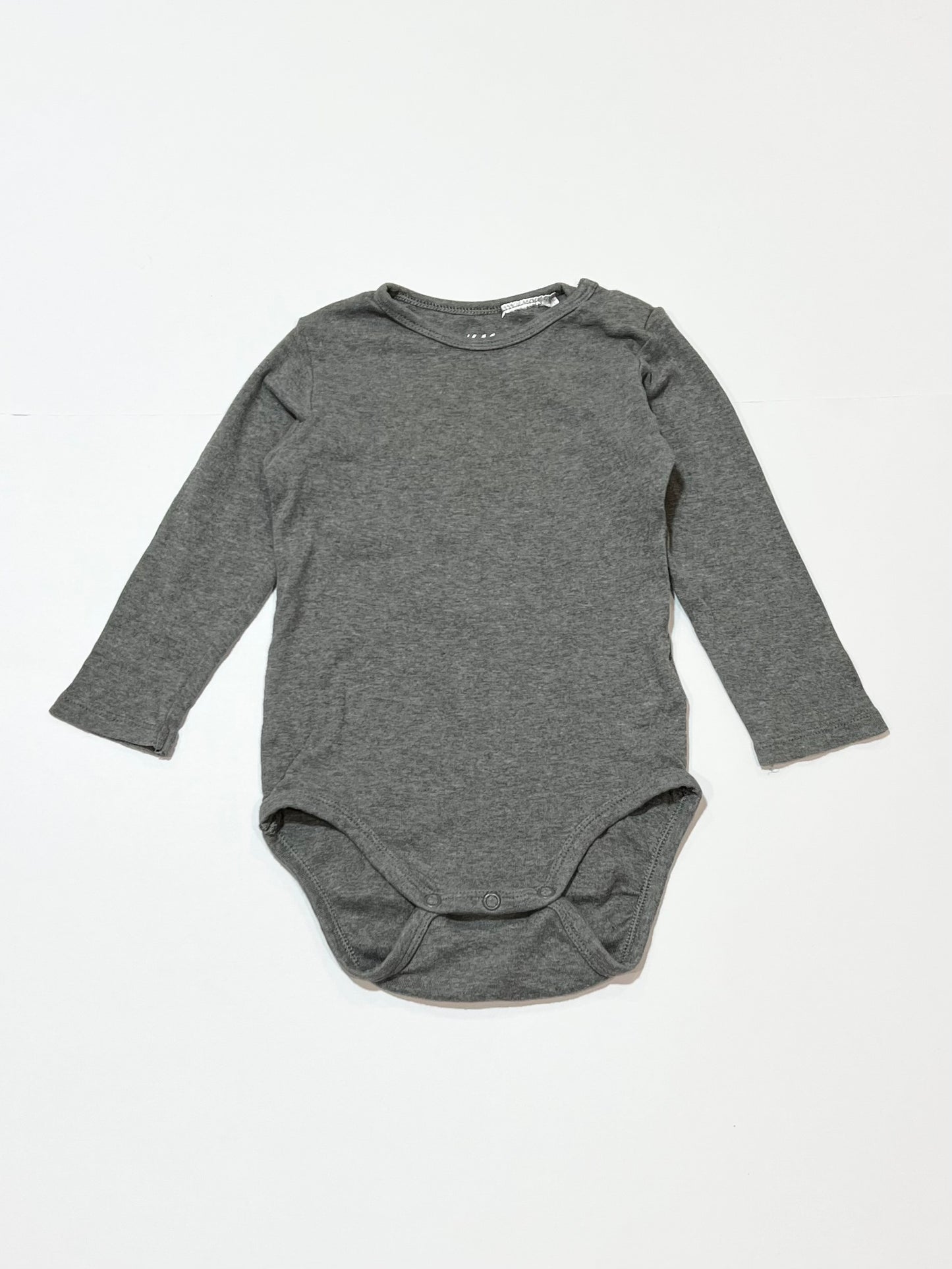 Grey bodysuit - Size 9-12 months