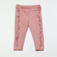Pink ruffle leggings - Size 0