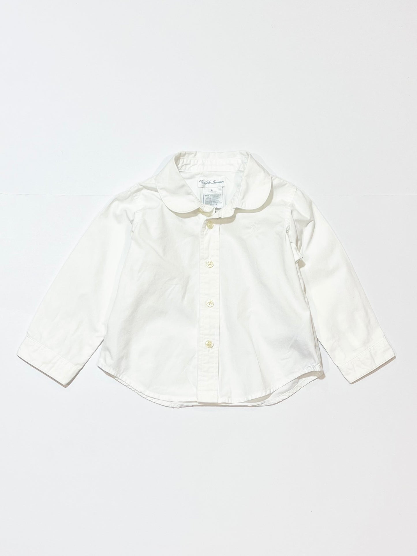 White shirt - Size 6-9 months