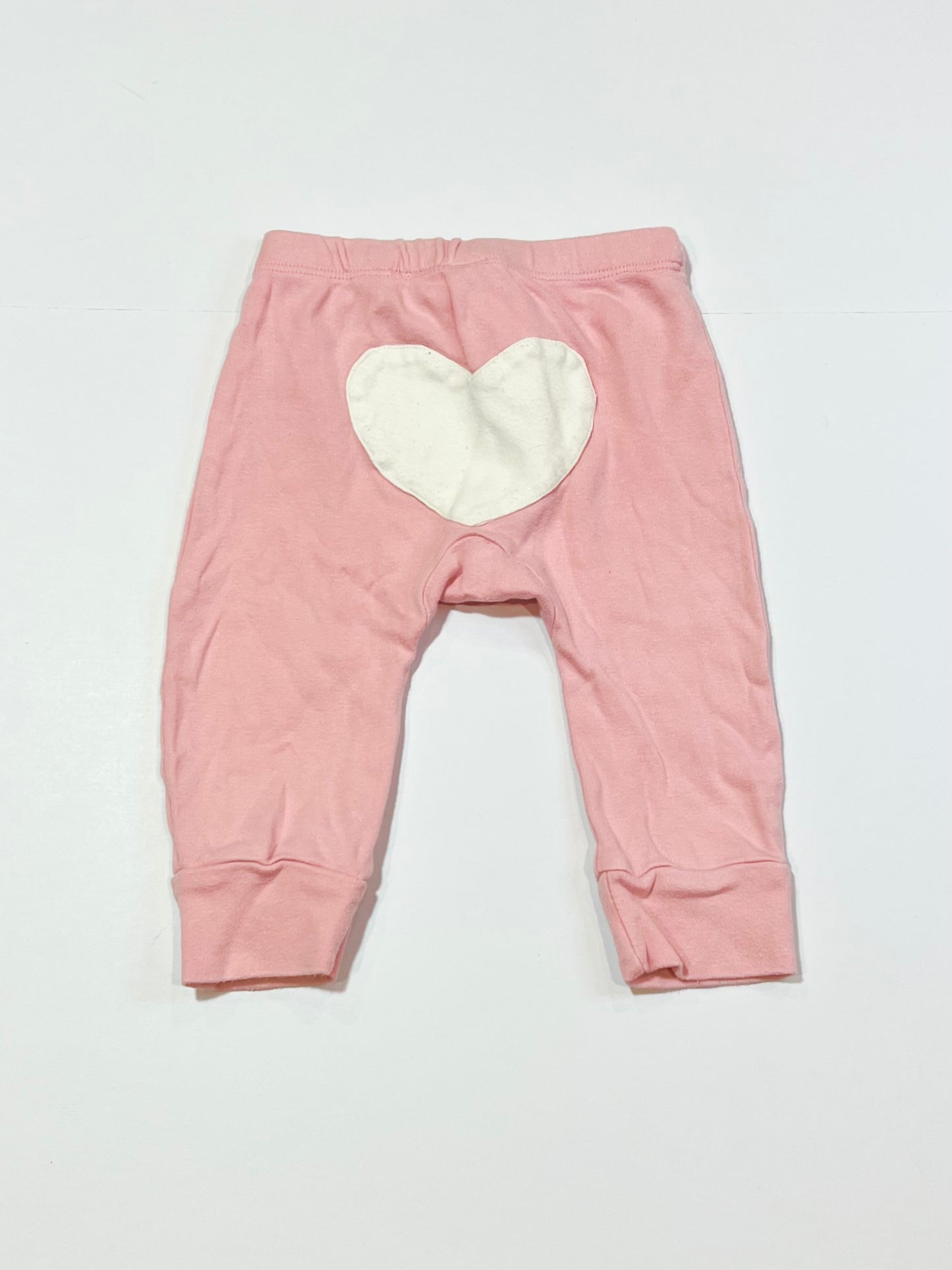 Pink heart pants - Size 0