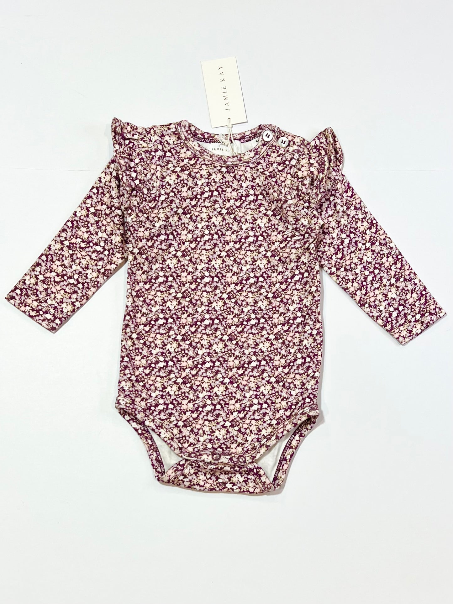 Floral bodysuit brand new - Size 0