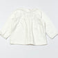 White lace top - Size 6-9 months
