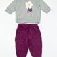 Purple flower set - Size 0
