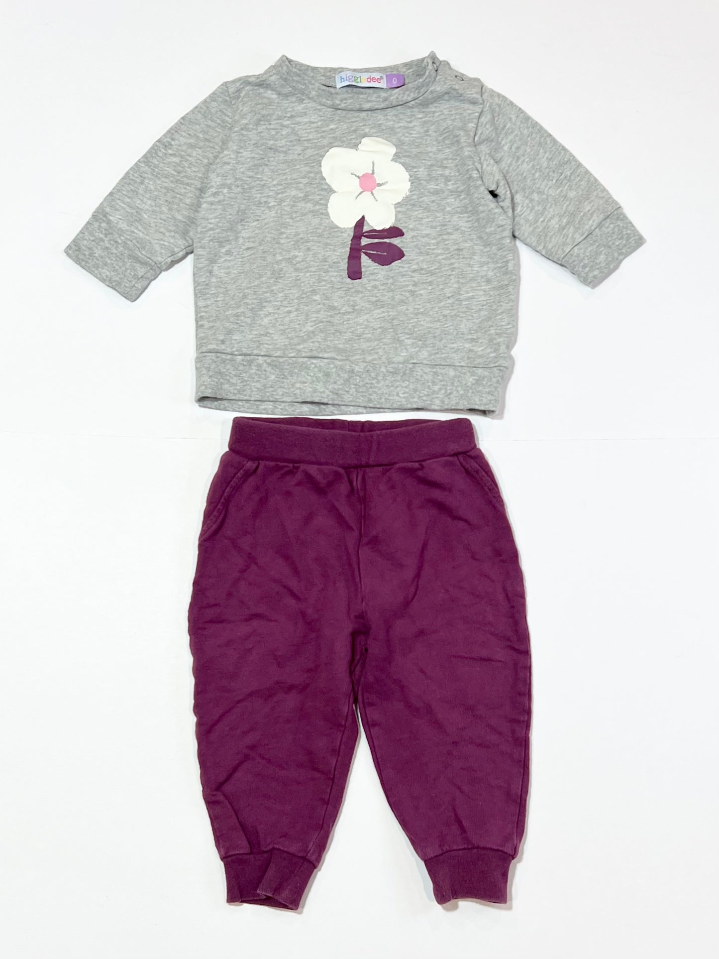 Purple flower set - Size 0