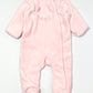 Pink fleece coverall - Size 0