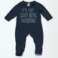 Navy handsome onesie - Size 00