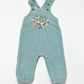 Embroidered corduroy overalls - Size 0