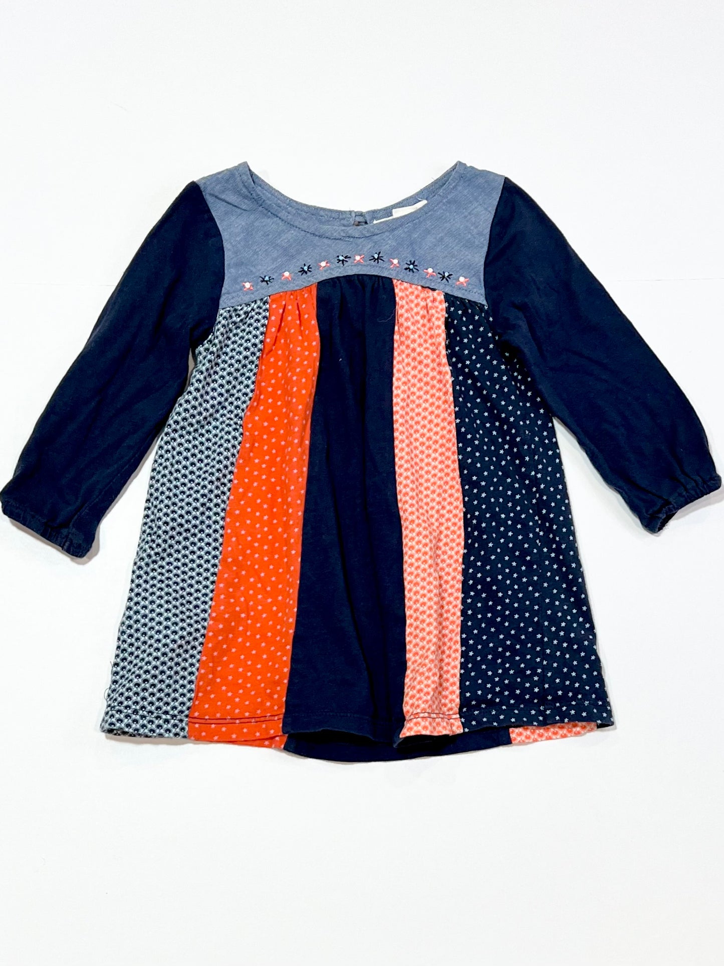 Navy beaded dress - Size 0