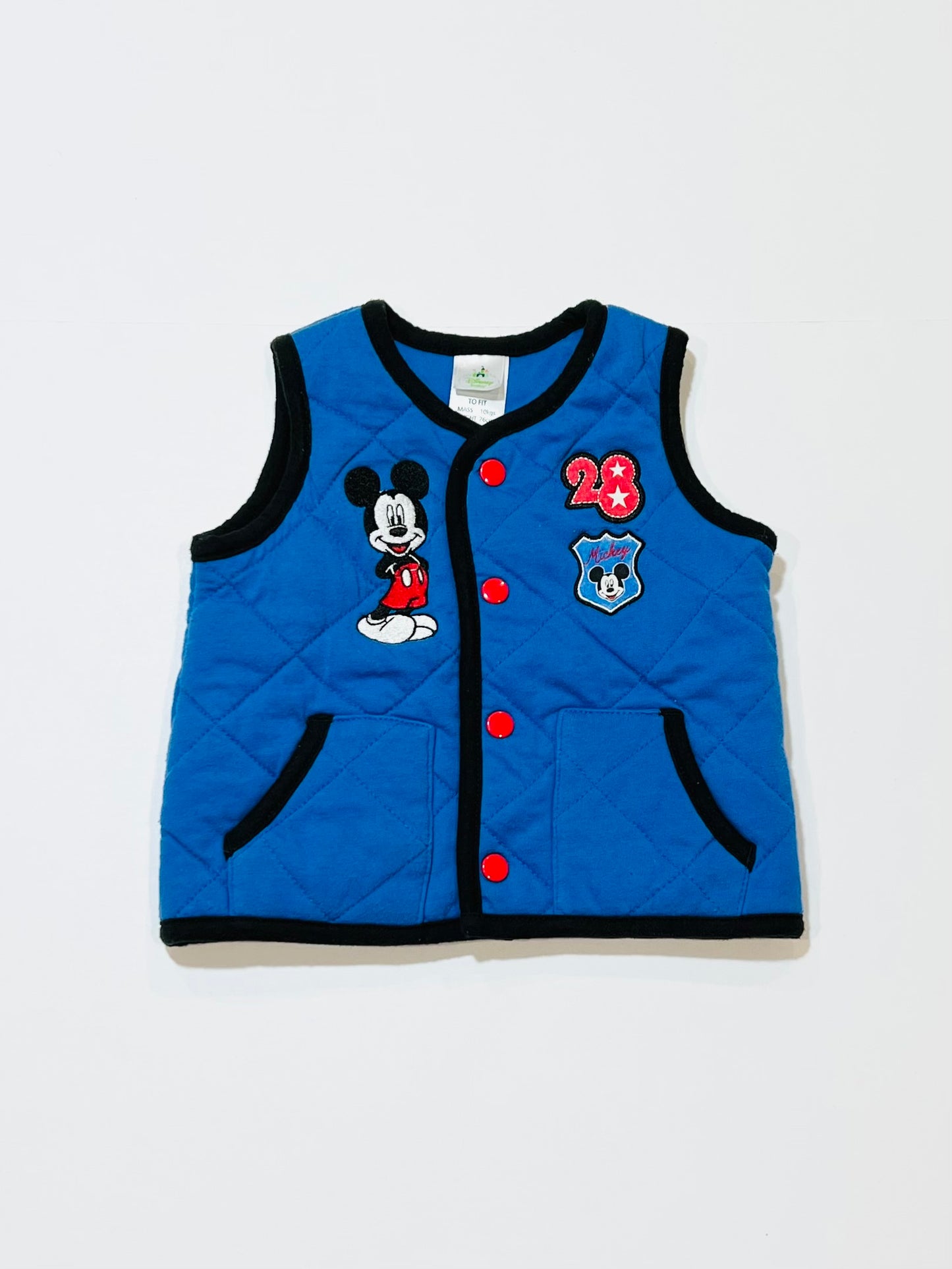 Quilted Mickey vest - Size 0