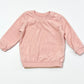 Pink terry sweater - Size 0