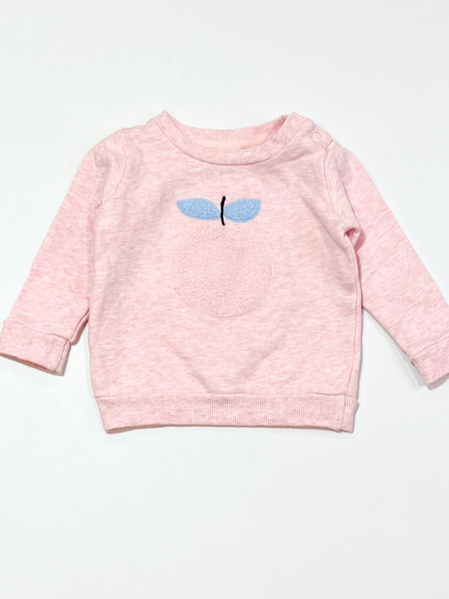Pink apple sweater - Size 0