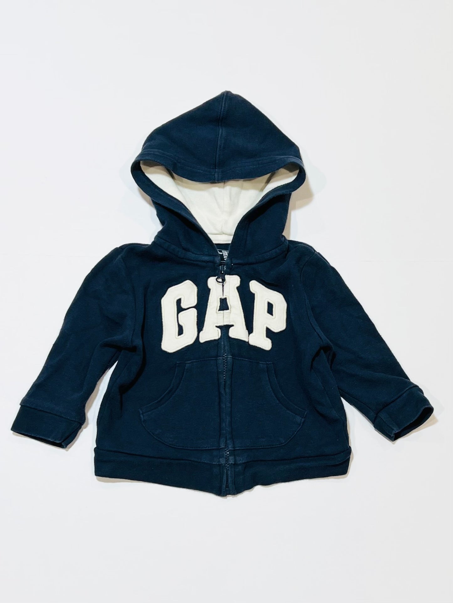 Navy zip hoodie - Size 0