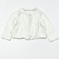 White cropped cardigan - Size 6-9 months