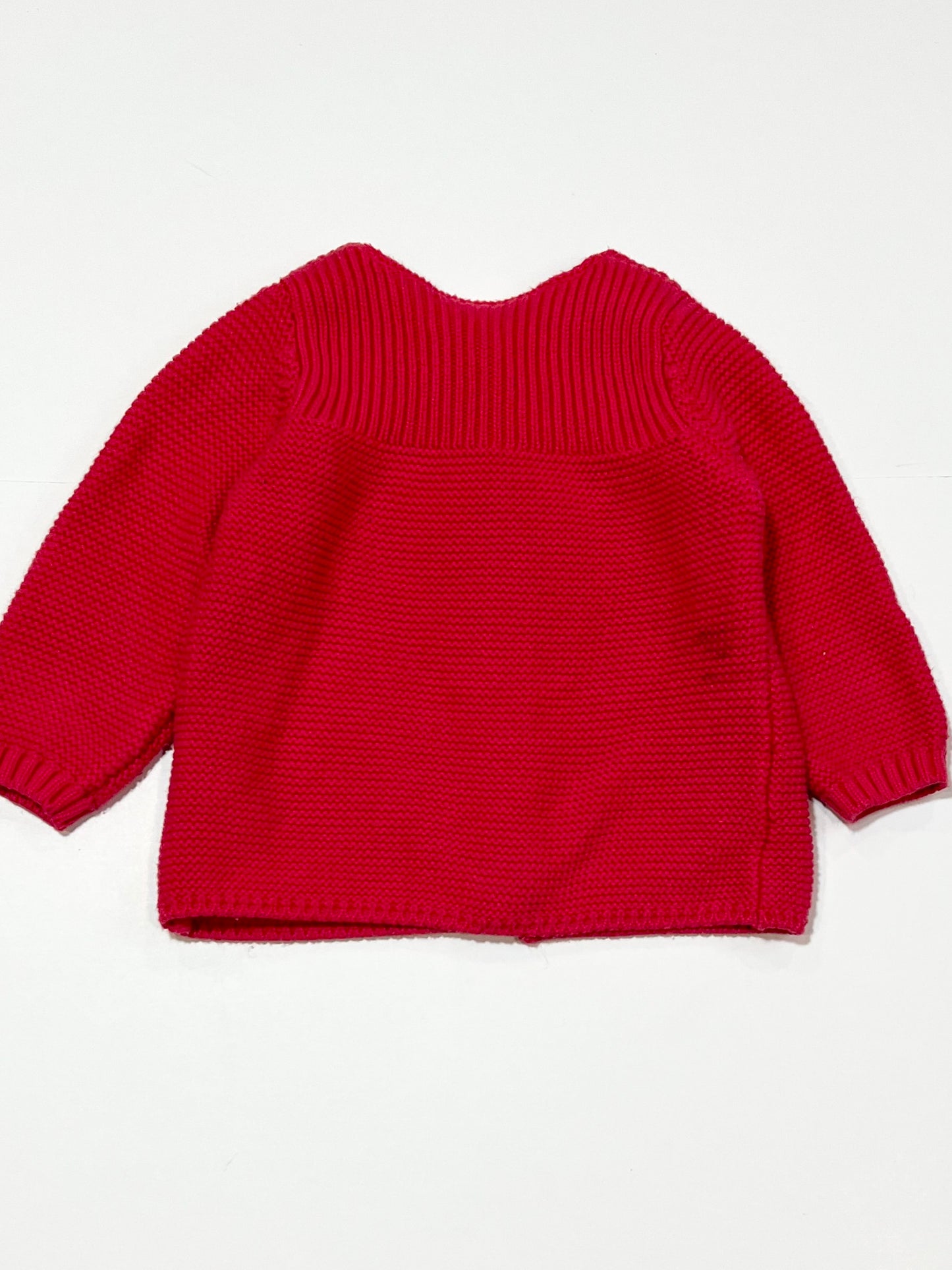 Pink knit cardigan - Size 0