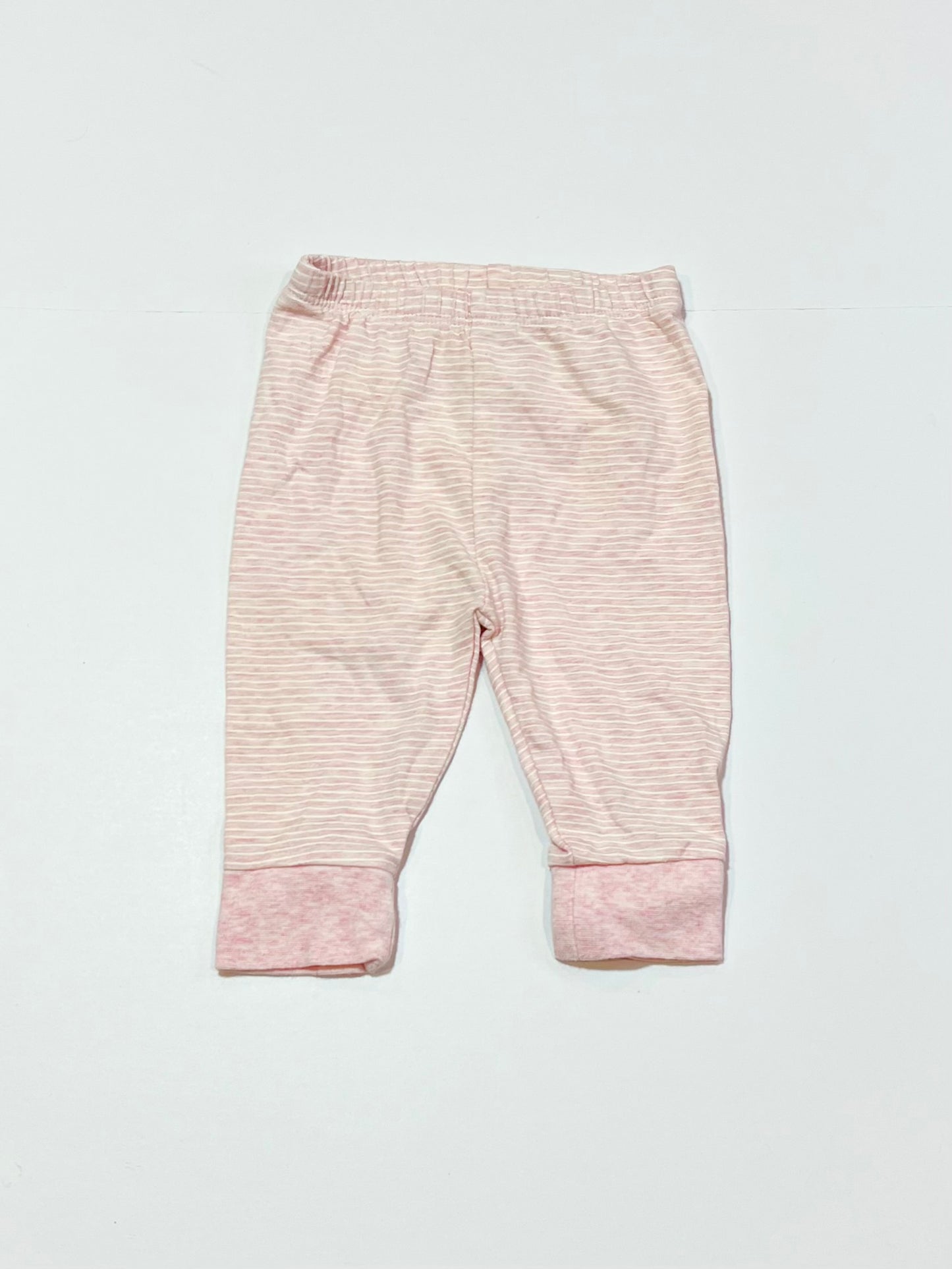 Pink stripe leggings - Size 00