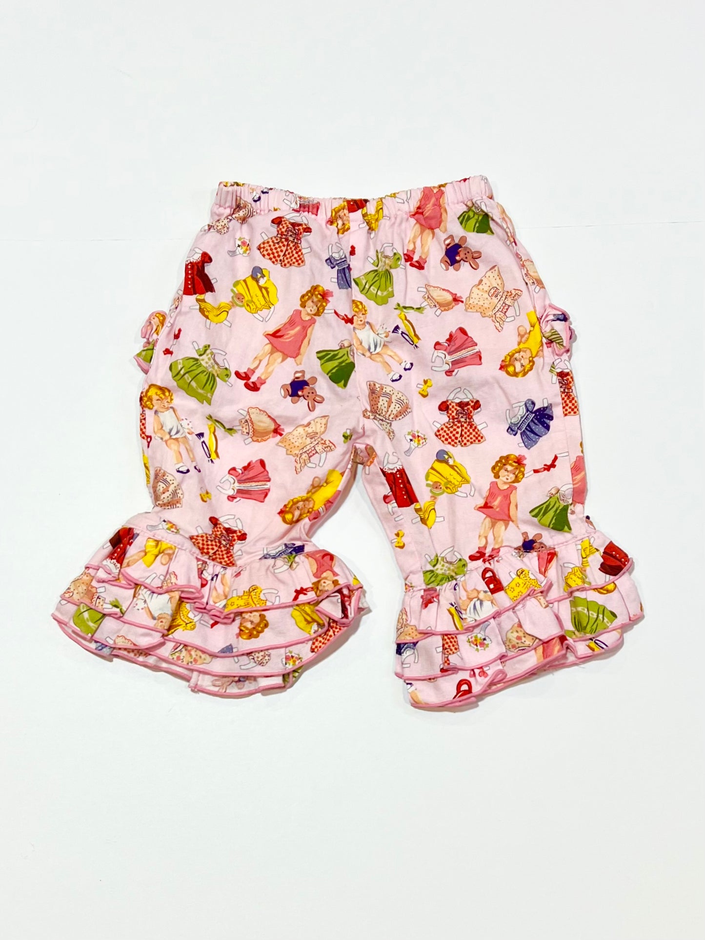 Pink ruffle pants - Size 00